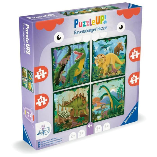 Children's Puzzle, Puzzle UP!, Dinosaurs, from 4 years old, 12004003, Ravensburger