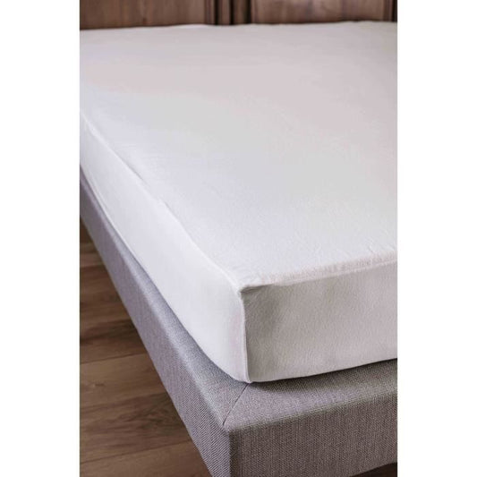 TOISON D'OR - Bedding protection - Cumin - 100% cotton - 160x200cm - White