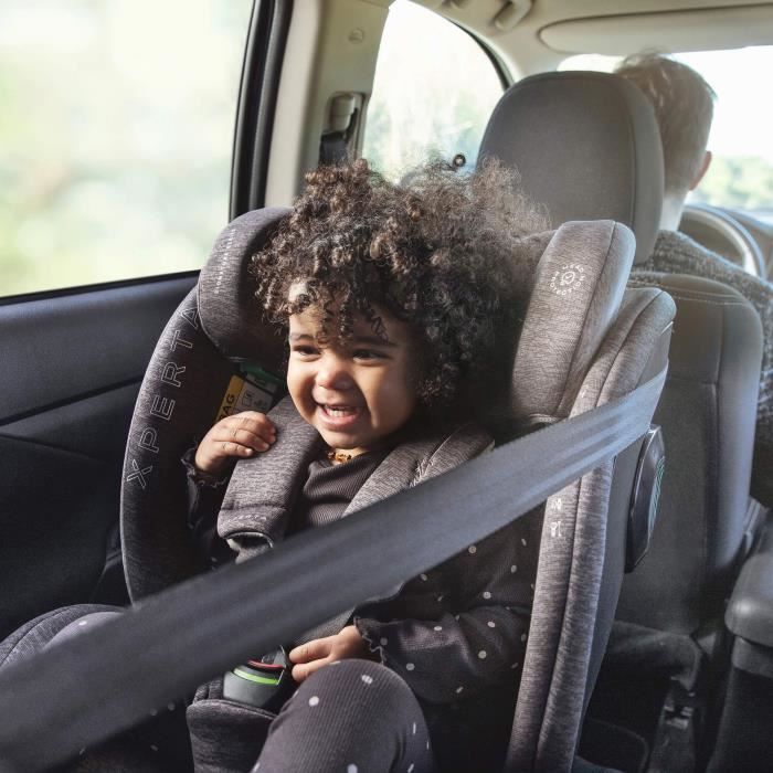 Car seat - BABYAUTO - XPERTA BLACK LINE - From birth to 12 years - 0-36 kg - I-Size - ISOFIX - 360° swivel - ECE R129
