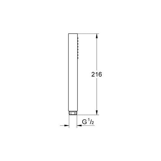 1-spray hand shower - 9.5l - GROHE