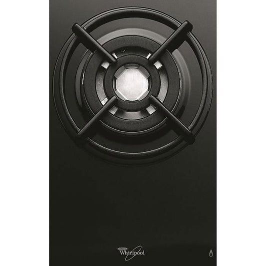 WHIRLPOOL AKT404NB Gas Cooktop - 3 burners - 6350W - L59 x D51cm - Tempered glass coating - Black