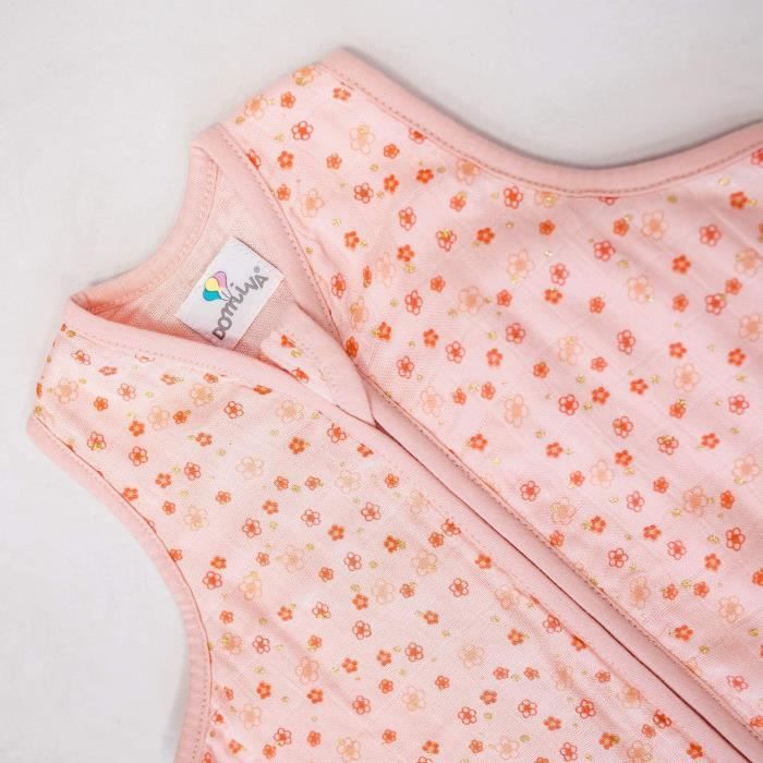DOMIVA Bamboo muslin sleeping bag - 6-24m 90cm - Poem print