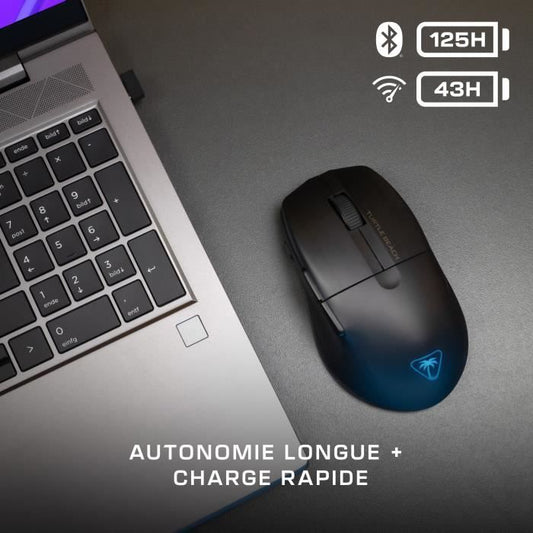 Ultra-light wireless gaming mouse - TURTLE BEACH - Pure Air - Black