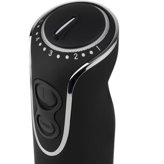 3 in 1 hand blender - H.Koenig - MIX75 - 850 W - 5 speeds + Turbo - Stainless steel blades - Accessories included