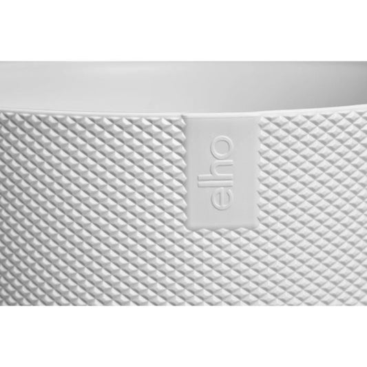 Flower pot - Elho - Jazz Round - White - Ø 26 x H 24 cm - Indoor - 100% recycled