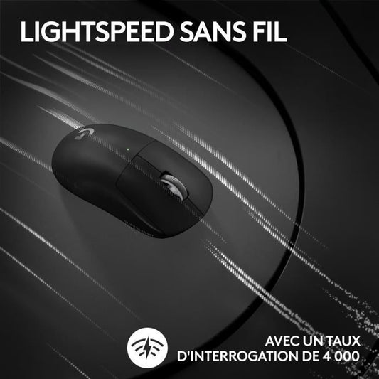 Gaming mouse - Wireless - Logitech G - G PRO X 2 Superlight - Black