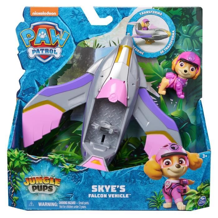 SPIN MASTER VEHICLE + FIGURE STELLA JUNGLE PUPS Paw Patrol