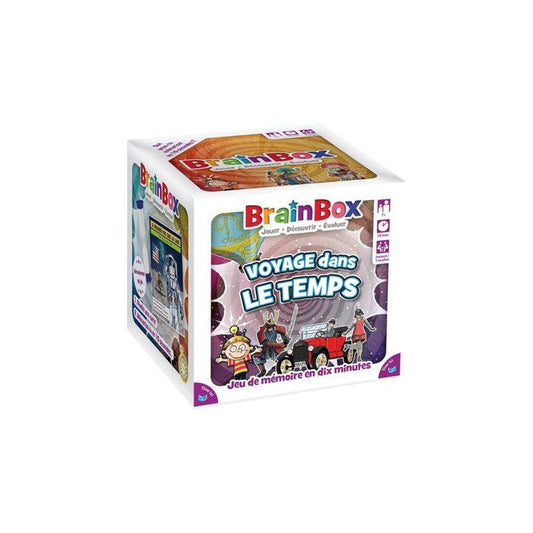 Asmodee BrainBox Time Travel Party Game - 5025822133366