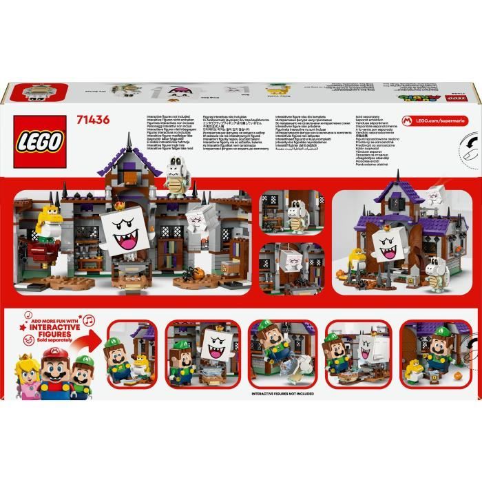 LEGO Super Mario 71436 King Boo's Haunted Mansion - Nintendo Collector's Set