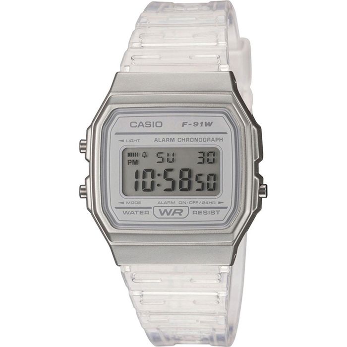CASIO Collection Watch F-91WS-7EF Chrono, Alarm, Auto Calendar