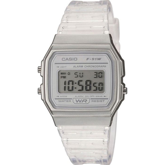 CASIO Collection Watch F-91WS-7EF Chrono, Alarm, Auto Calendar