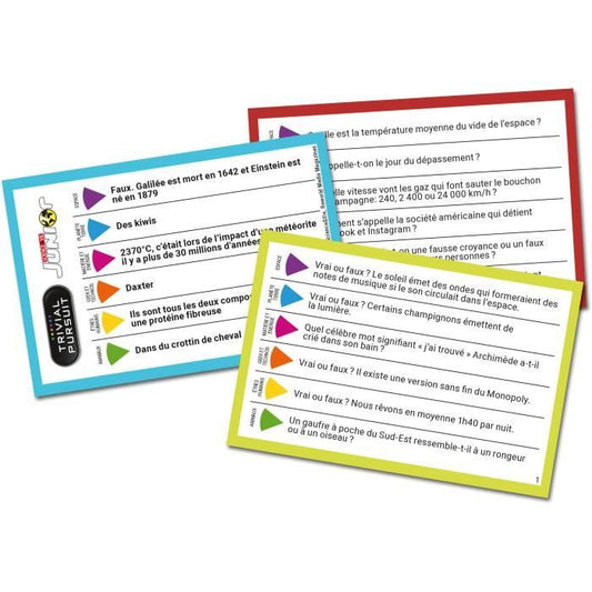 Trivial Pursuit Voyage Science & Vie - Board game - WINNING MOVES - Trivial Pursuit with 600 questions on Science & Vie.