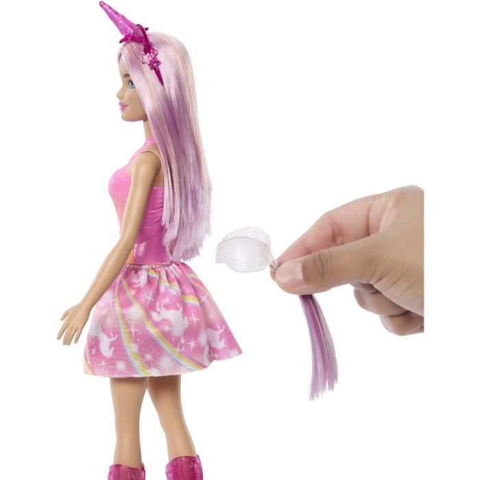 Barbie Unicorn Dolls with Fancy Hair and Ombre Outfits HRR13