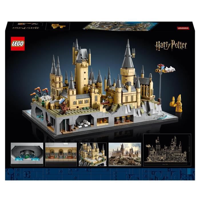 LEGO Harry Potter 76419 Hogwarts Castle and Grounds, Model Building for Adults, Including Iconic Locations