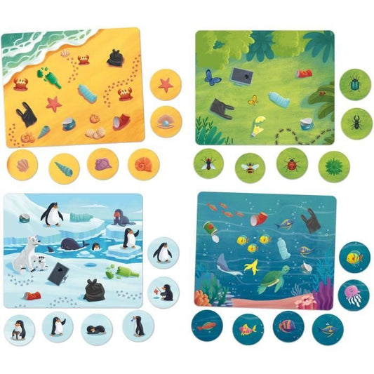 Together for the Planet - Board Game - LIFE SKILLS - Illustrated Board