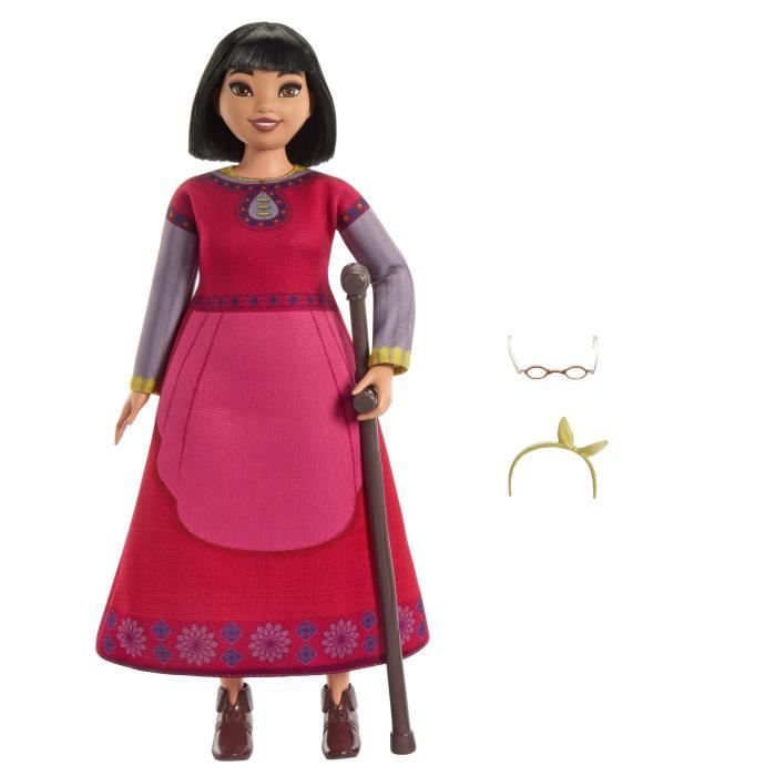Disney fashion doll - MATTEL - D-XIN DOLL - Red dress - 7 points of articulation