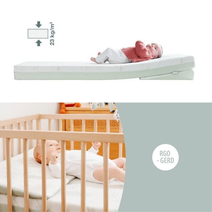 BABYMOOV Inclined surface Cosymat Antibacterial, naturally eliminates bacteria, suitable for 60x120 cm mattresses