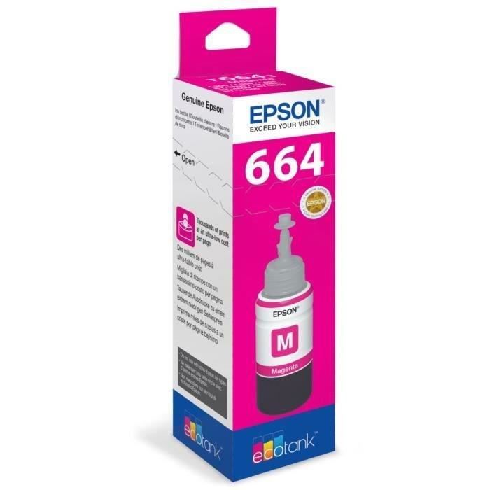 Epson Ecotank T6643 Ink Bottle - 70ml Magenta