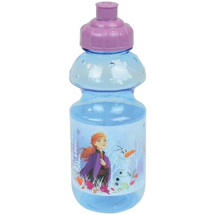 Disney Frozen Tableware Set - FUN HOUSE - 006379 - Deep Plate, Flat Plate, Mug, Water Bottle and Tumbler with Straw