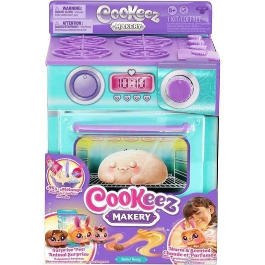 Blue Pastry Factory - MOOSE TOYS - COOKEEZ MAKERY - Interactive oven, scented plush and accessories