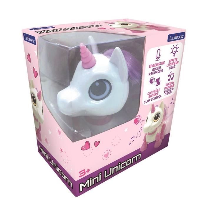 Power Unicorn Mini - Robot unicorn with light and sound effects, hand click control, repeat