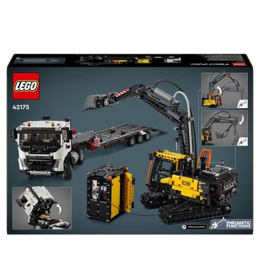 LEGO Technic 42175 Volvo FMX Truck & EC230 Electric Excavator - Vehicle Set