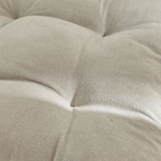 Quilted seat - TODAY - CHARME - Chambray x Petite Broderie Berenice - 40 x 40 cm