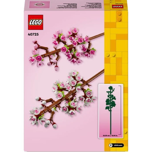 LEGO 40725 Creator Cherry Blossoms, Room Decoration and Office Accessory, Flower Bouquet Model
