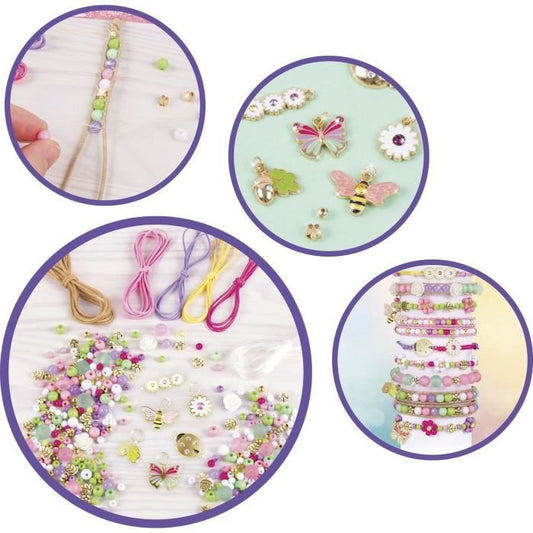 Make it real - jewelry box crystal crystals natural - manufacturing of children's jewelry - 8 years - lansay