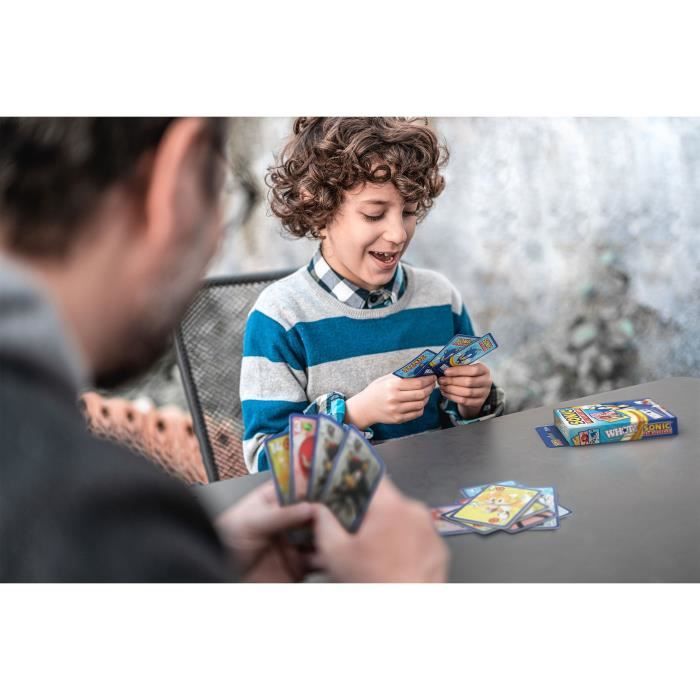 Whot! Sonic the Hedgehog - Card Game - WINNING MOVES - Sonic-themed card game for the whole family.