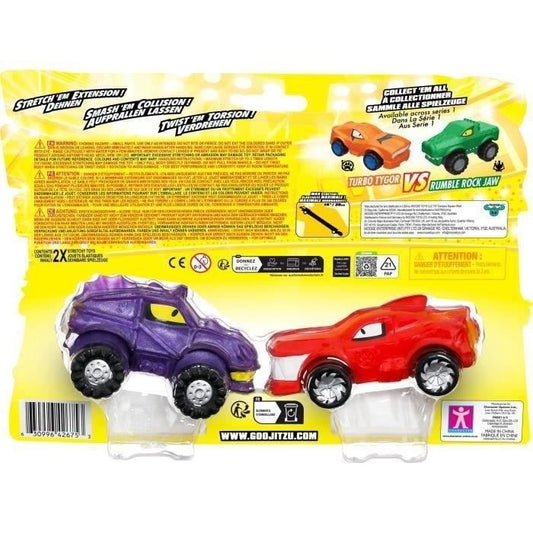Miniature vehicles - MOOSE TOYS - GOO MOBILES - BLAZAGON VS TREADS SHREDZ