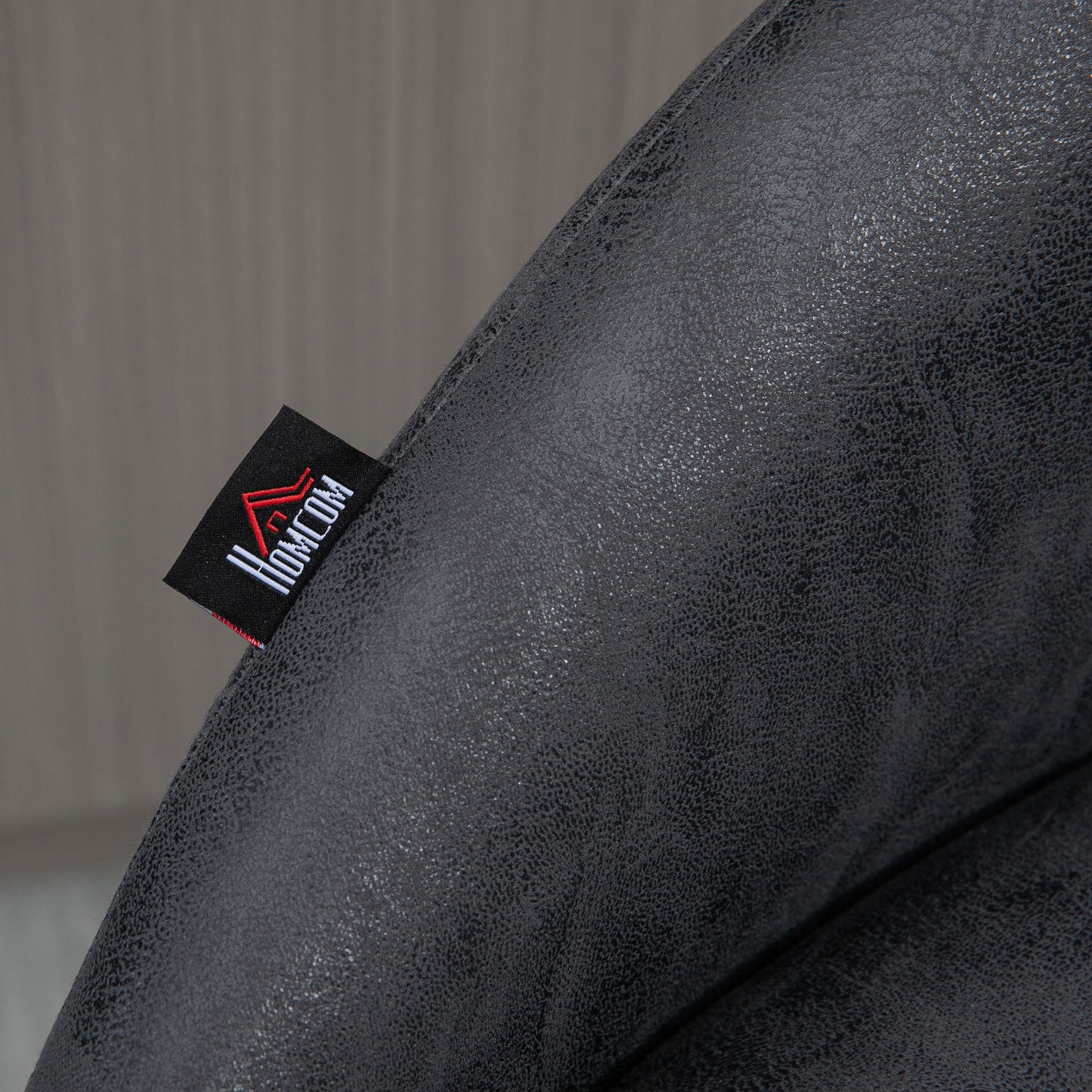 HOMCOM 2er-Set Barhocker, höhenverstellbar, 360-Grad-Schwenk-Design, 57 cm x 50 cm x 84-104cm, Grau