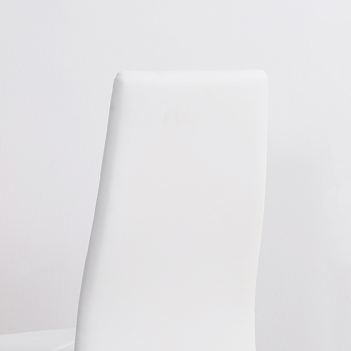 HOMCOM 4er-Set Stühle, Esszimmerstühle, Küchenstühle, 41 cm x 50 cm x 97 cm, Weiß