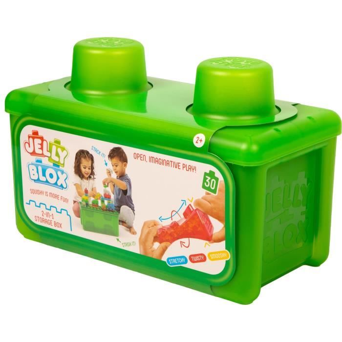 Building Blocks - GOLIATH - Jelly Blox Storage Case - Soft and Tactile Blocks! From 2 years old