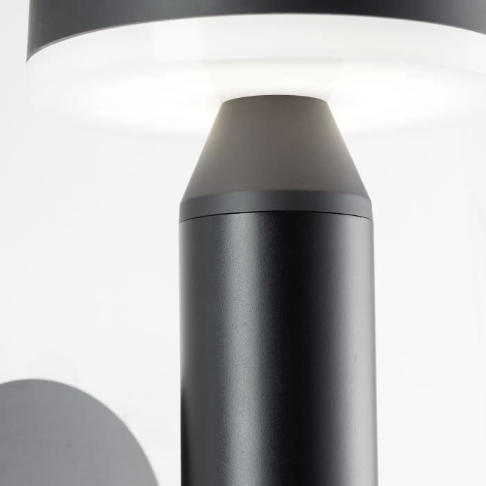 Outdoor wall light - BRILLIANT - MAGUA - LED and solar - Metal and plastic - 3.7 W - Black