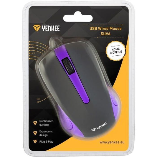 Mouse - SUVA PURPLE - YENKEE - YMS 1015PE