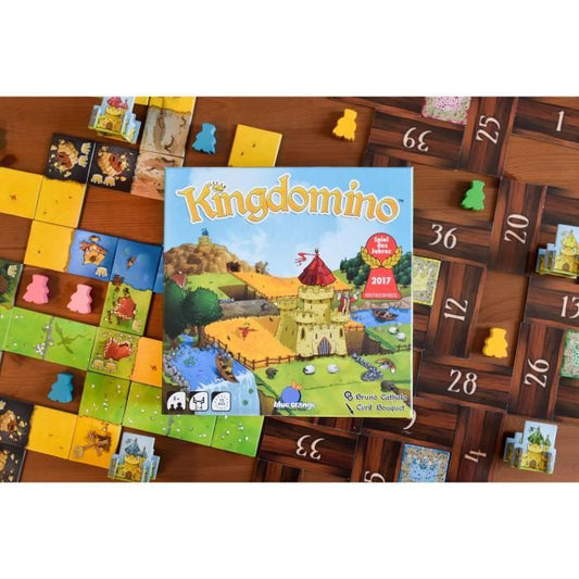 Kingdomino Puzzle Game - BLUE ORANGE - Kingdomino Model - 2 or more players - Adult - Blue