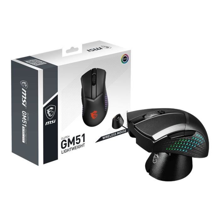 Wireless gaming mouse - MSI - CLUTCH GM51 LIGHTWEIGHT WIRELESS