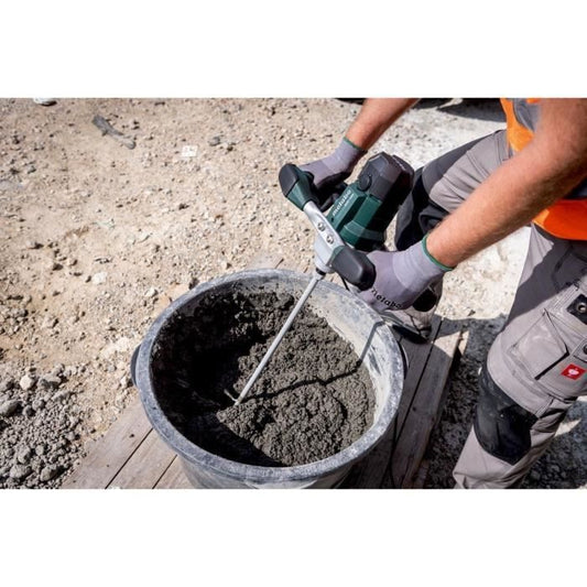 Mixer - METABO - RWE 1200 - RS-R2 agitator - 200 mm extension - Open-end wrench