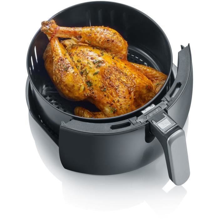 SEVERIN FR2445 XXL hot air multi-cooker: 5L - Oil-free fryer - 8 programs - adjustable thermostat - LED display - black / i
