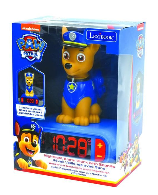 LEXIBOOK - Children's alarm clock with night light La Pat 'Patrouille