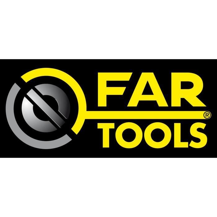 Fartools Synthetic fiber brush and abrasive strips Ø120mm/L100mm