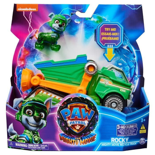 VEHICLE + ROCKY FIGURINE The Super Patrol - The Movie