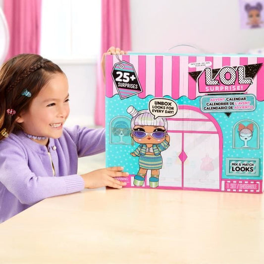 LOL Surprise Advent Calendar 2023 - 25 surprises including 1 exclusive doll
