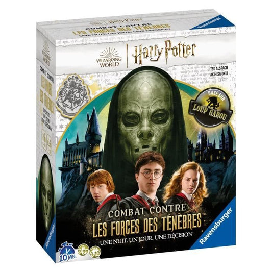 Harry Potter Board Game Fight Against the Forces of Darkness, Based on the Werewolf Game, Ages 9 and Up, Ravensburger, 27354