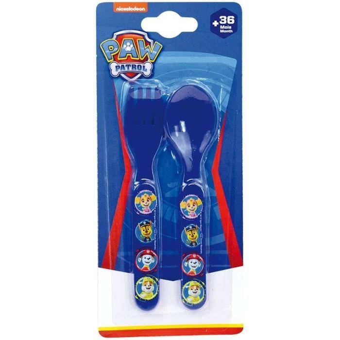 Dish set - FUN HOUSE - PAW PATROL - Glass, 2 soup plates Ø16 cm, cutlery, water bottle, tumbler and mug