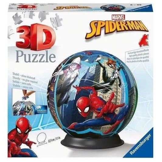 3D Puzzle Ball 72 p - Spider-man