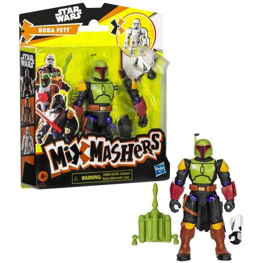 MixMashers Star Wars, customizable Boba Fett figurine to mix and match with accessories