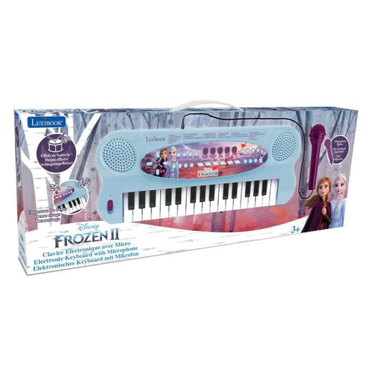 LEXIBOOK - Frozen II - Electronic Keyboard with Mic (32 keys)