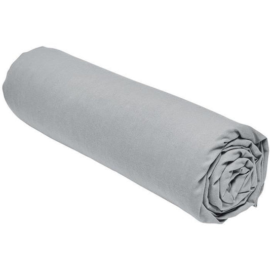 Fitted sheet - TODAY - 180 x 200 cm + 30 cm - Cotton - Organic Steel